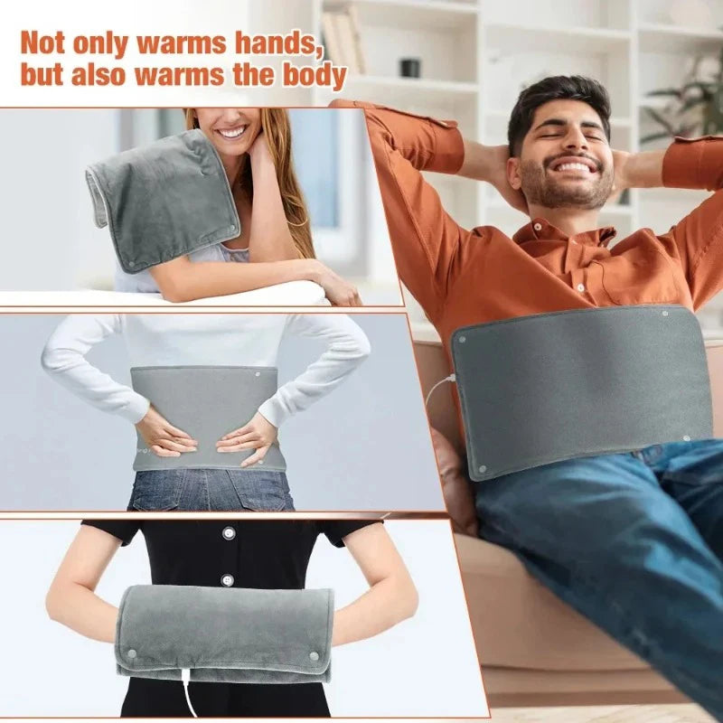 USB Heated Shawl Blanket – Warm Hands & Legs Alsonic UK