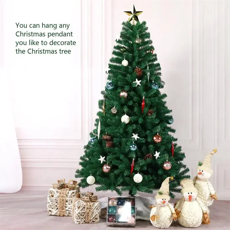 Luxury Dense PVC Artificial Christmas Tree – Green Alsonic UK