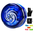 Responsive yo-yo set for kids with extra strings, glove and storage bag