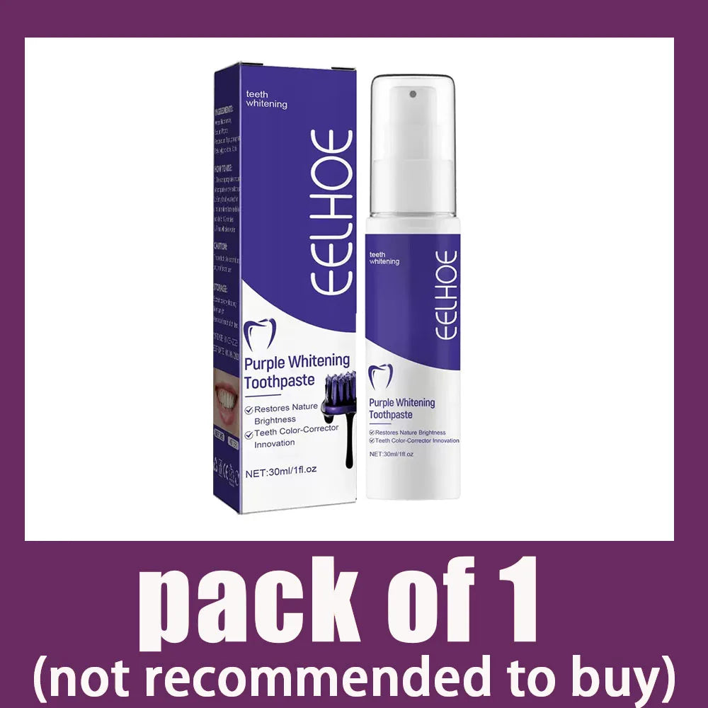 Purple Whitening Toothpaste – 30ml Pump Alsonic UK