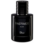 Dior Sauvage Elixir 60ml bottle front view with black cap
