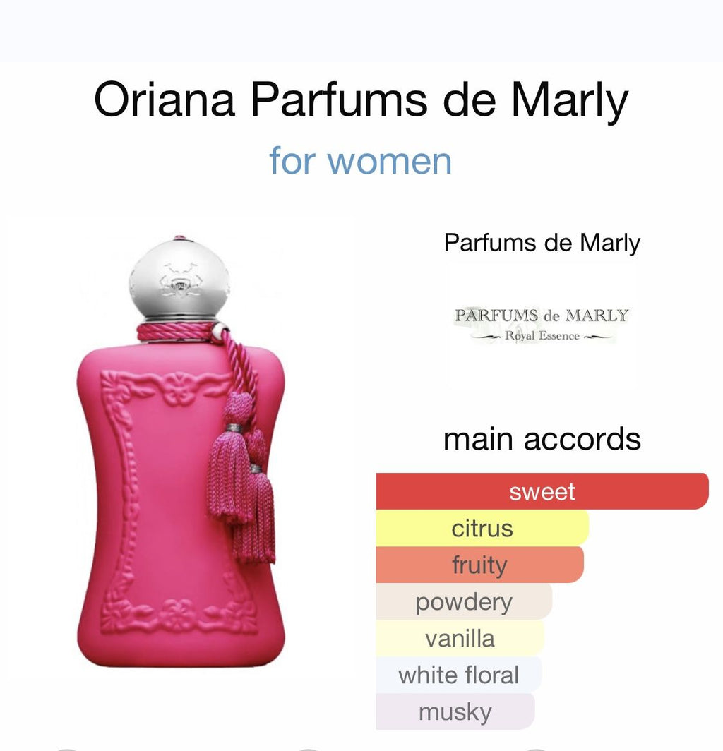 Parfums de Marly Oriana Eau de Parfum 2.5 oz 75ml Spray | Fruity Floral Women's Perfume