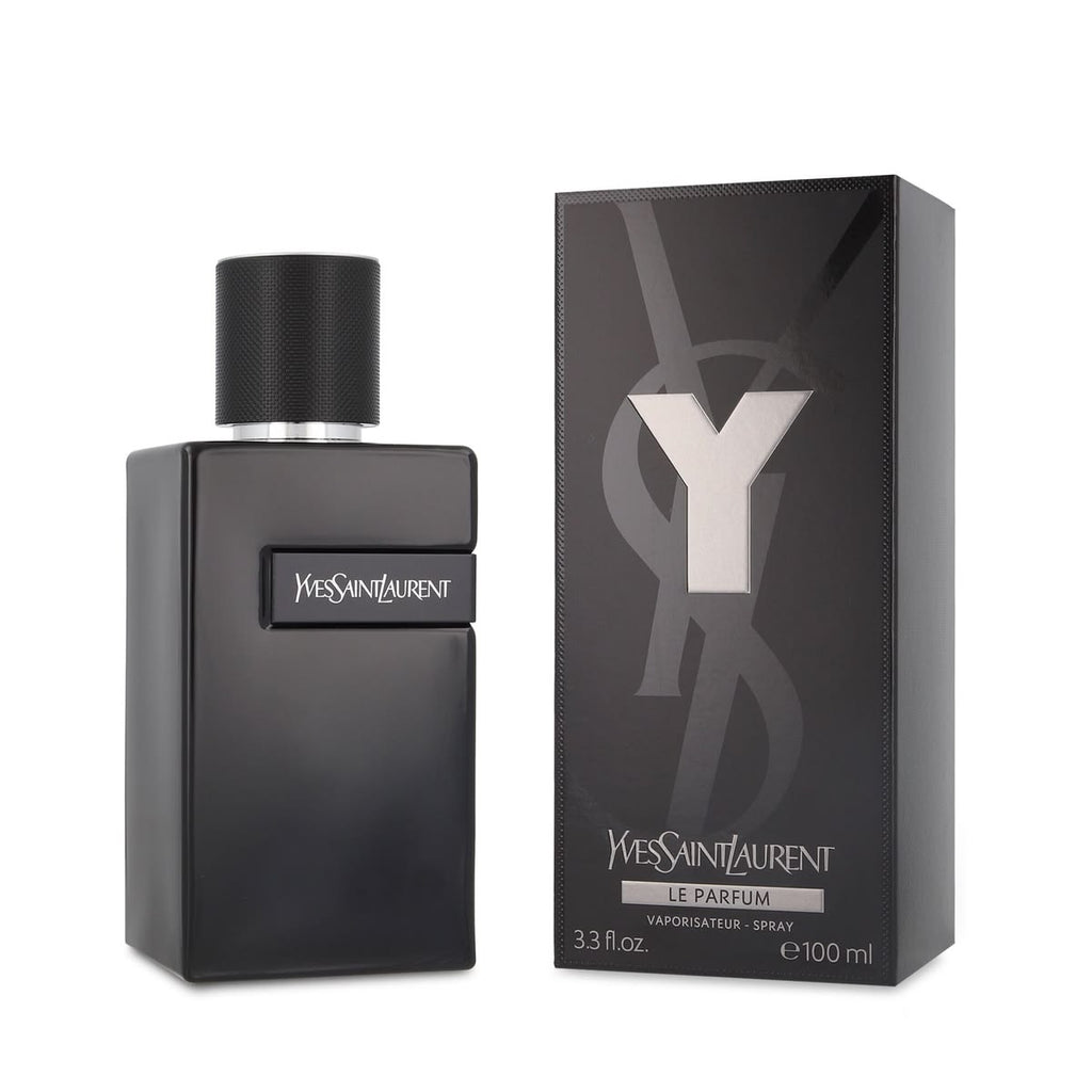 Yves Saint Laurent Y Le Parfum 100ml midnight blue bottle with silver Y for men
