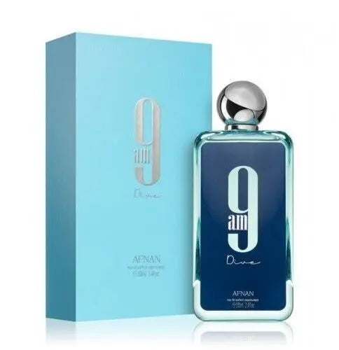 Afnan 9 PM EDP for Men 3.4 oz – Sweet Spicy Amber Cologne New in Box HorizonHub Store