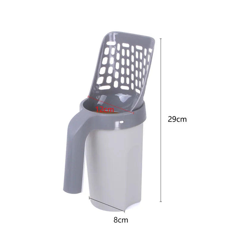 Cat Litter Scooper with Built-In Waste Bags Alsonic UK