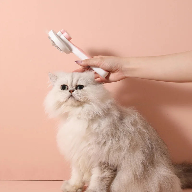 Self Cleaning Slicker Brush for Dogs & Cats Deshedding Alsonic UK