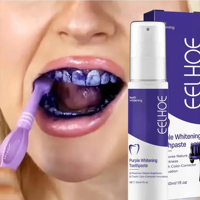 Purple Whitening Toothpaste – 30ml Pump Alsonic UK