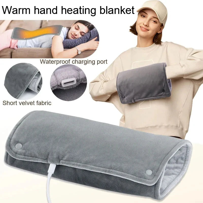 USB Heated Shawl Blanket – Warm Hands & Legs Alsonic UK