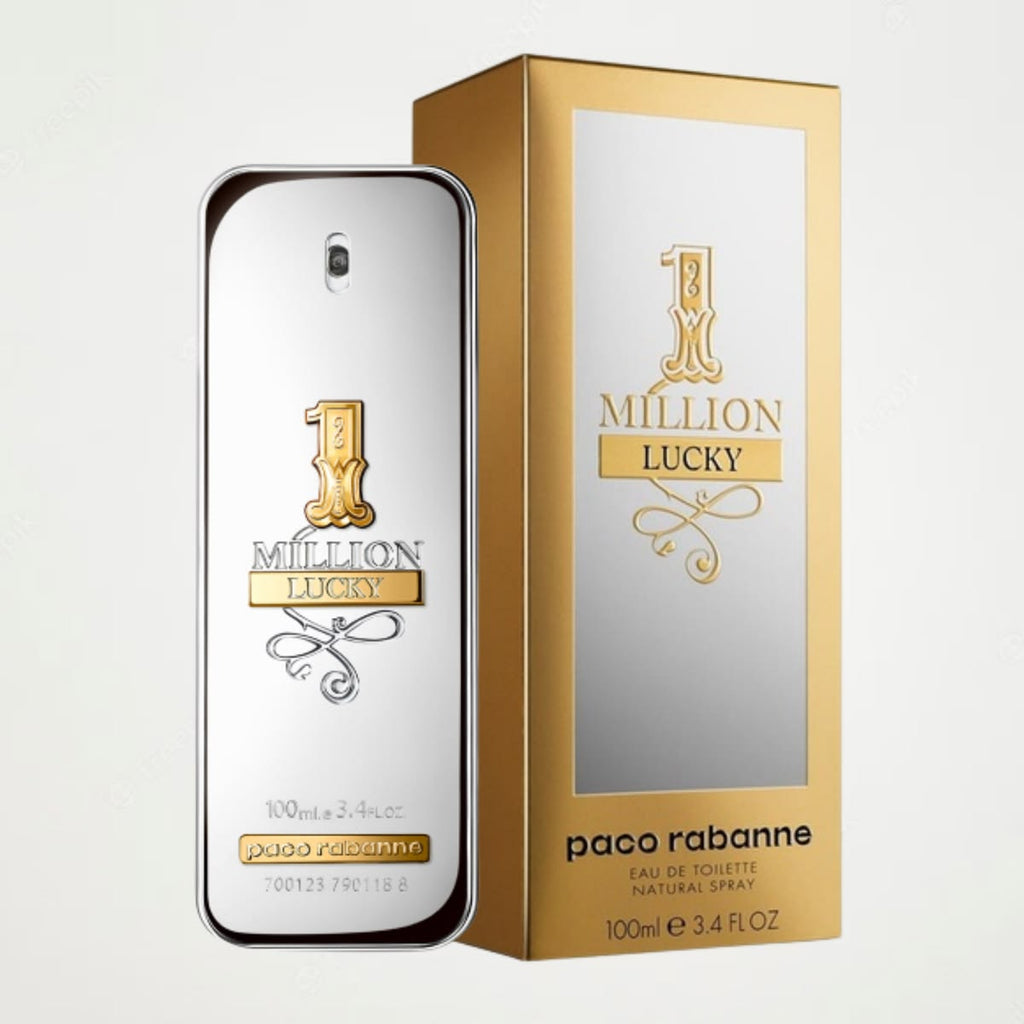 Paco Rabanne 1 Million Lucky Eau de Toilette 100ml gold bottle for men