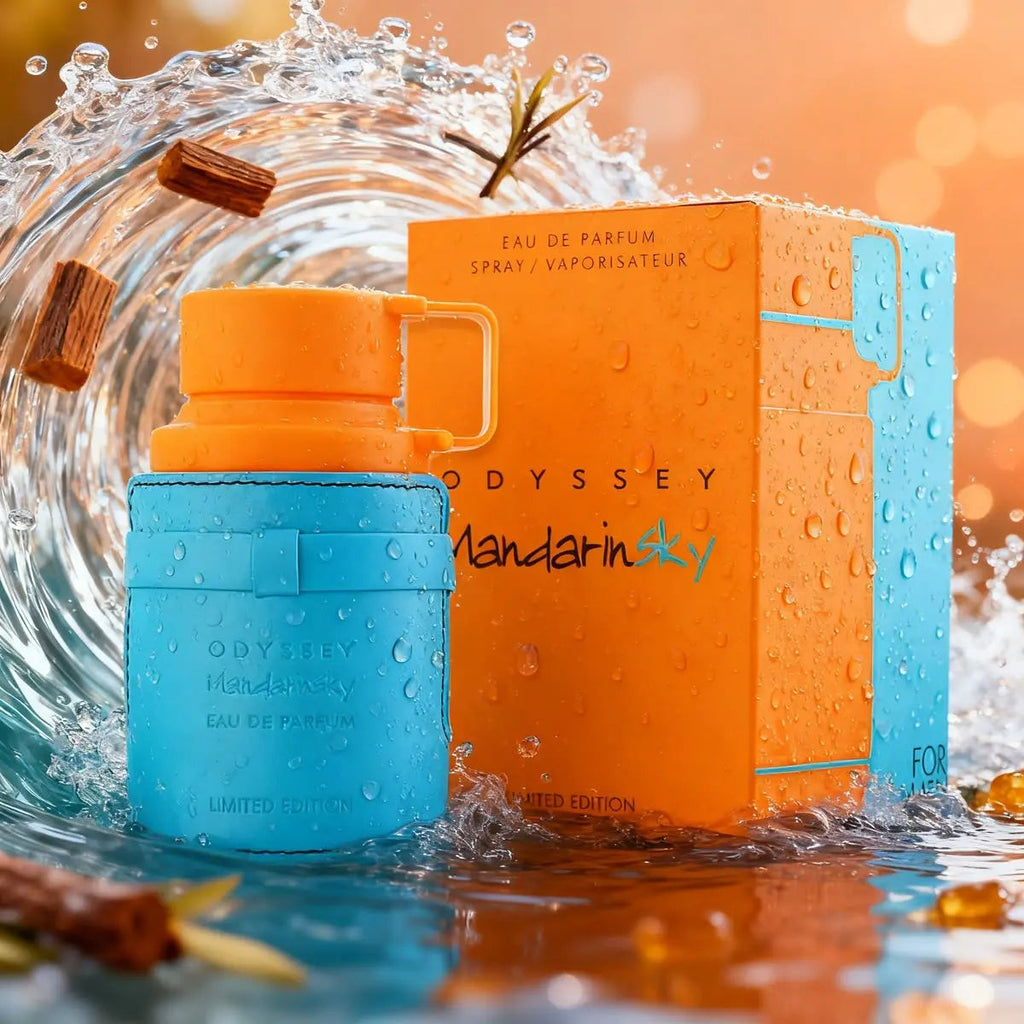 Armaf Odyssey Mandarinsky Limited Edition EDP 3.4 oz – Men's Citrus Cologne HorizonHub Store