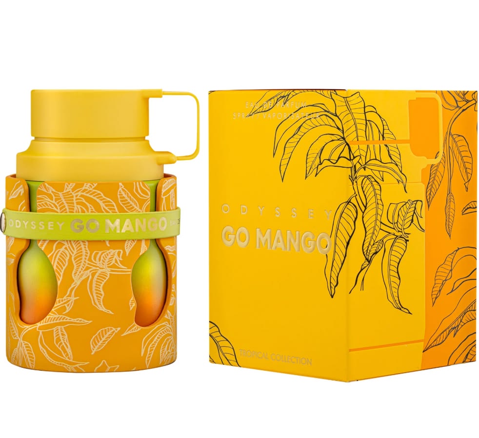 Armaf Odyssey Go Mango Tropical Collection Eau de Parfum 100ml bottle