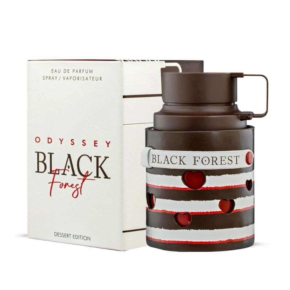 Armaf Odyssey Black Forest Dessert Edition Eau de Parfum 100ml bottle