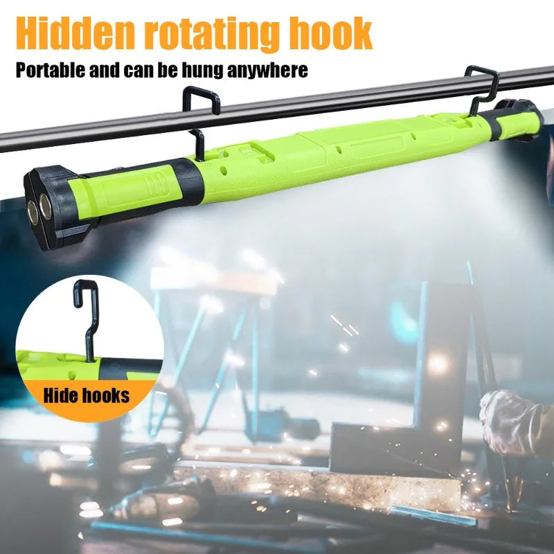 Rechargeable LED Work Light 1200LM, Magnetic Mechanic Torch Alsonic UK