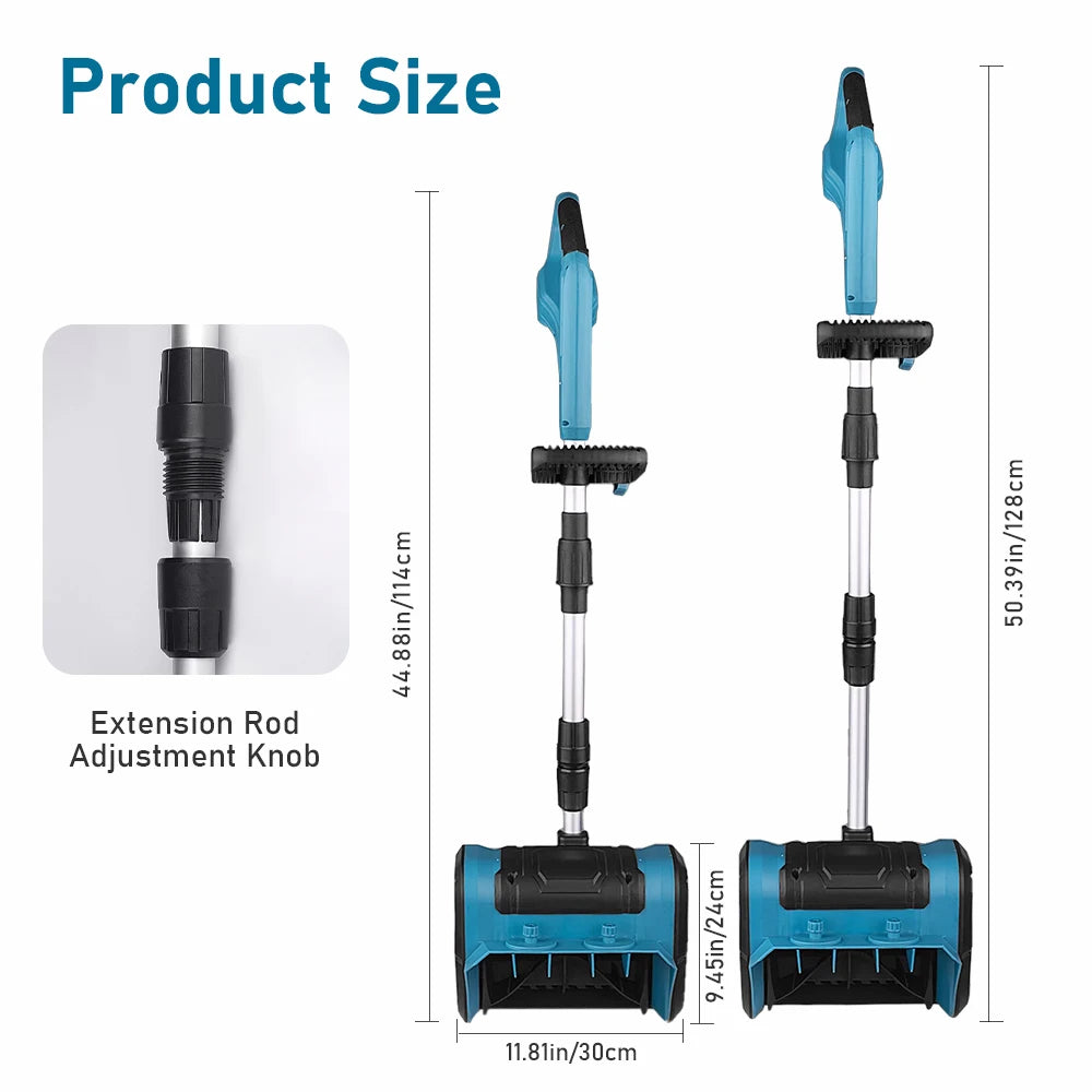 21V Cordless Electric Snow Blower Shovel Alsonic UK