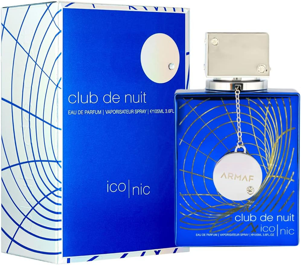 Armaf Club de Nuit Blue Iconic Eau de Parfum 105ml blue bottle for men