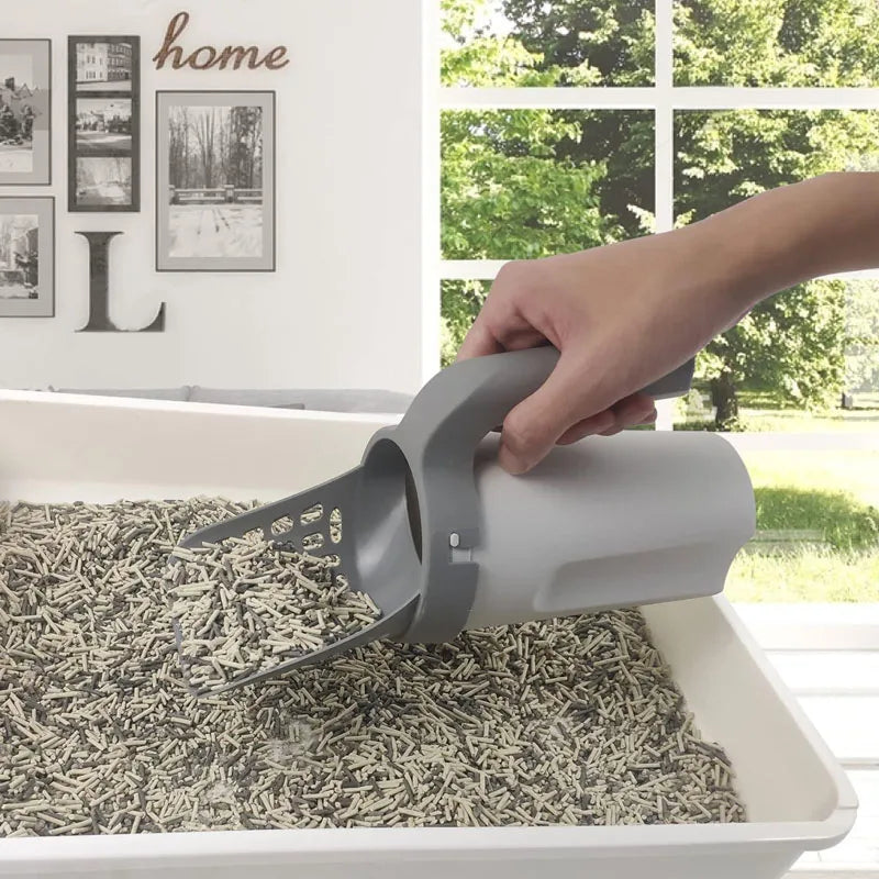 Cat Litter Scooper with Built-In Waste Bags Alsonic UK