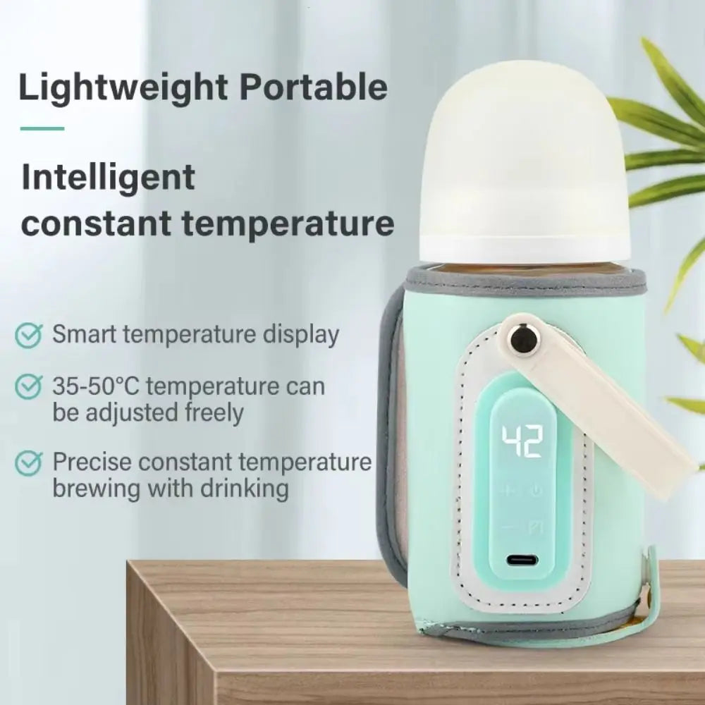Portable Baby Bottle Warmer with LED Display & Temp Control Alsonic UK
