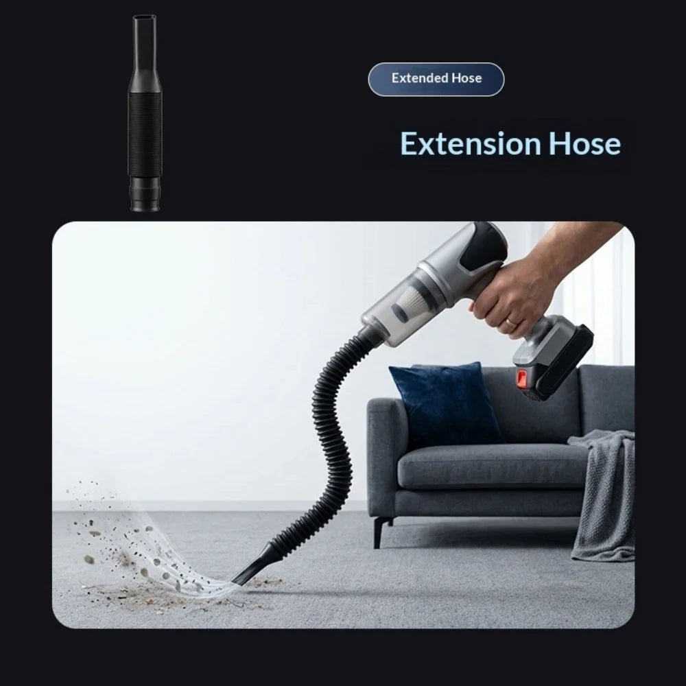 Cordless Handheld Vacuum 24000PA | 5-in-1 Car Vacuum for Makita 18V Battery Alsonic UK