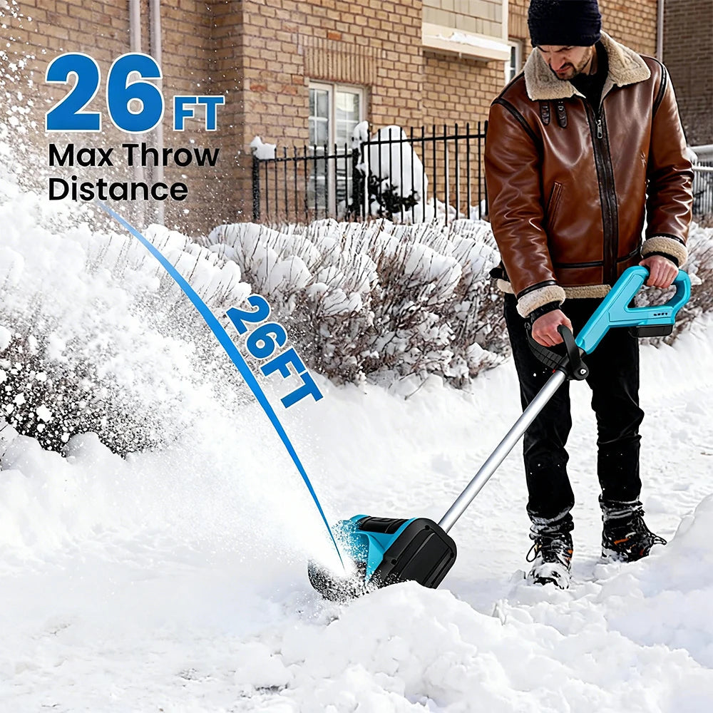 21V Cordless Electric Snow Blower Shovel Alsonic UK