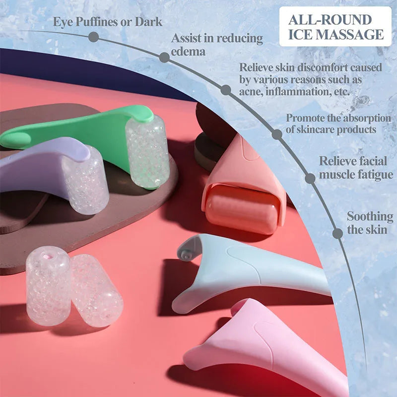 Ice Roller for Face & Eyes – Reusable Facial Cooling Tool Alsonic UK