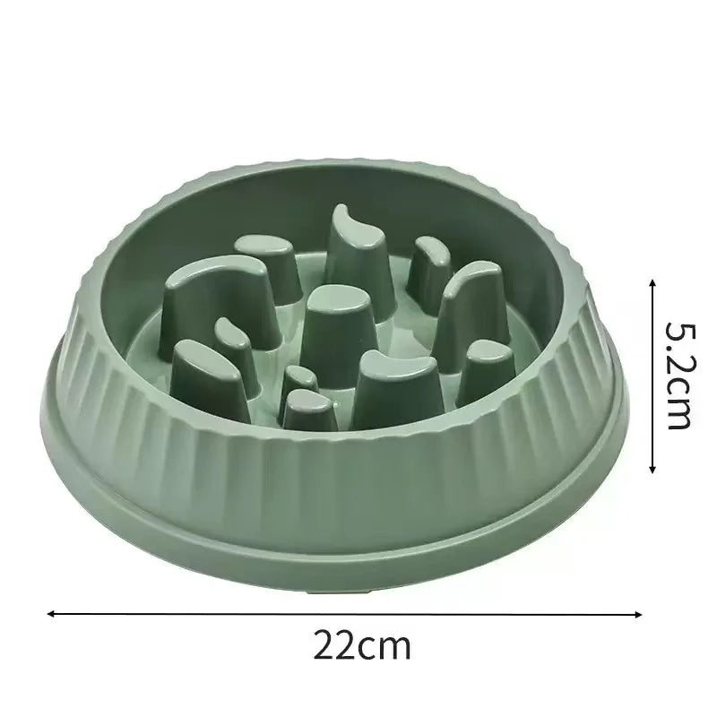 Pet Slow Feeder Bowl – Non-Slip Puzzle Dish for Dogs & Cats Alsonic UK