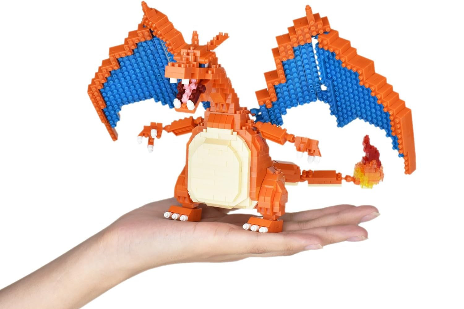 Nanoblock Pokémon Charizard Deluxe Edition – 770 Piece Building Model Kit