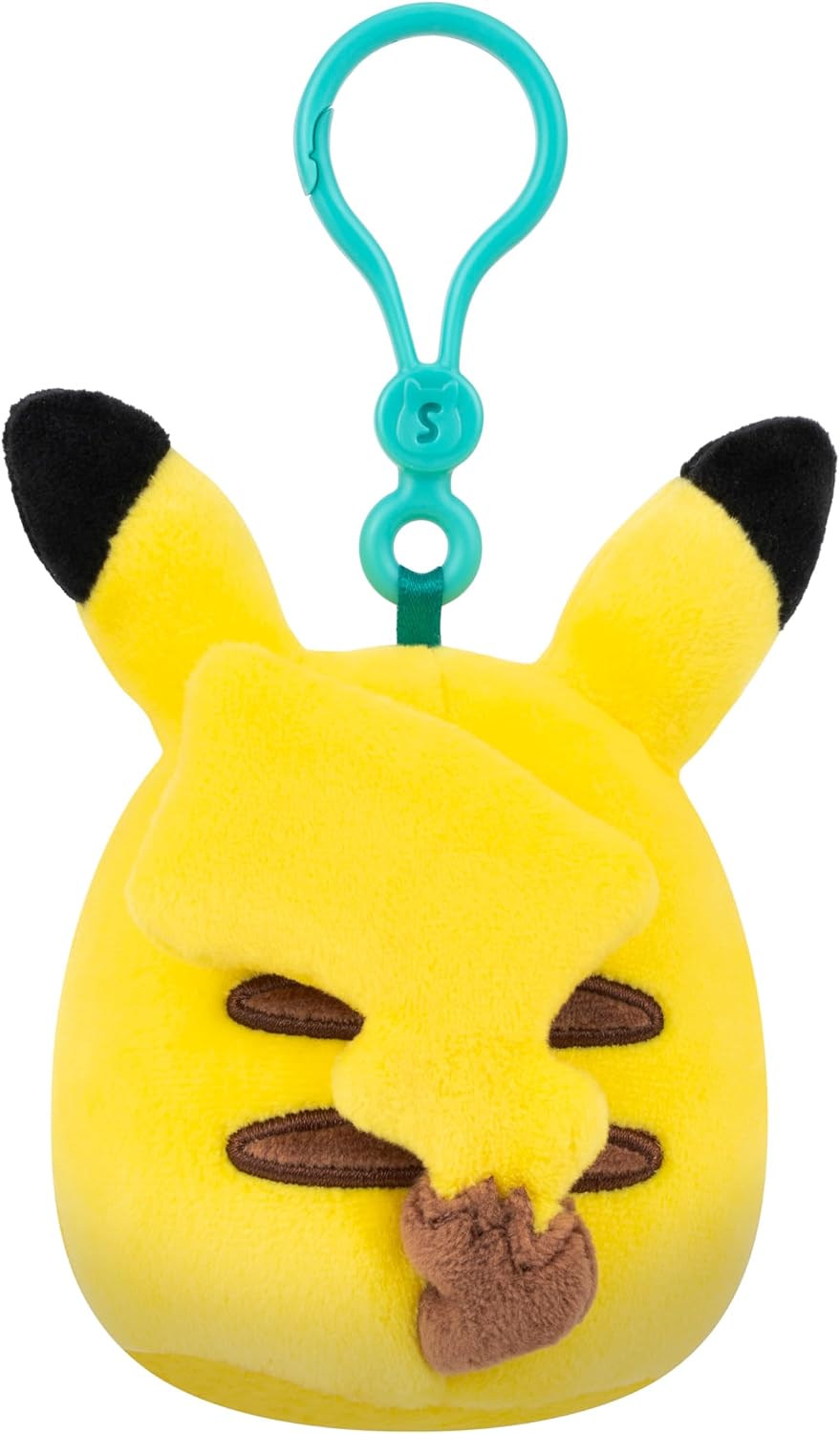 Pokémon Squishmallows Teddiursa Plush Clip – Soft Collectible Clip-On Toy