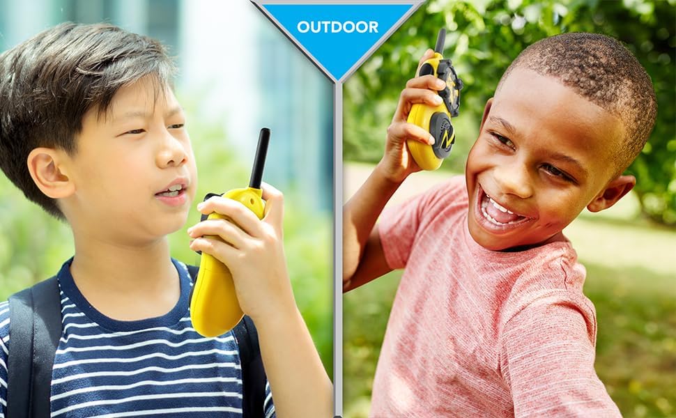 Pokémon Pikachu Walkie Talkies for Kids – Long Range Two-Way Radios