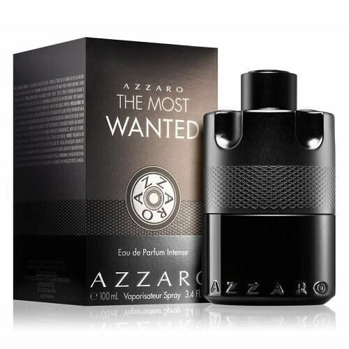 Azzaro The Most Wanted EDP Intense 3.4 oz – Men's Spicy Woody Amber Cologne