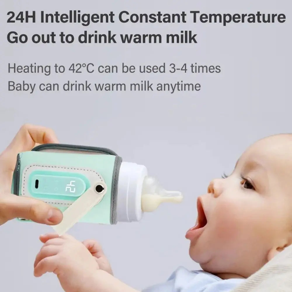 Portable Baby Bottle Warmer with LED Display & Temp Control Alsonic UK