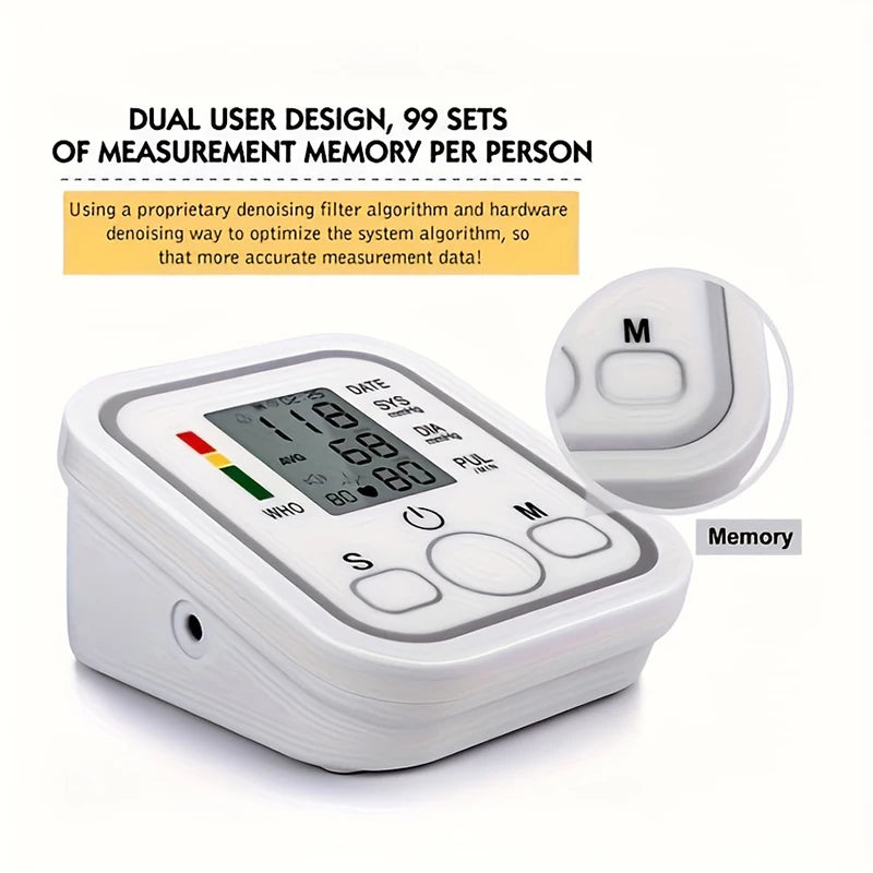 Automatic Upper Arm Blood Pressure Monitor Alsonic UK