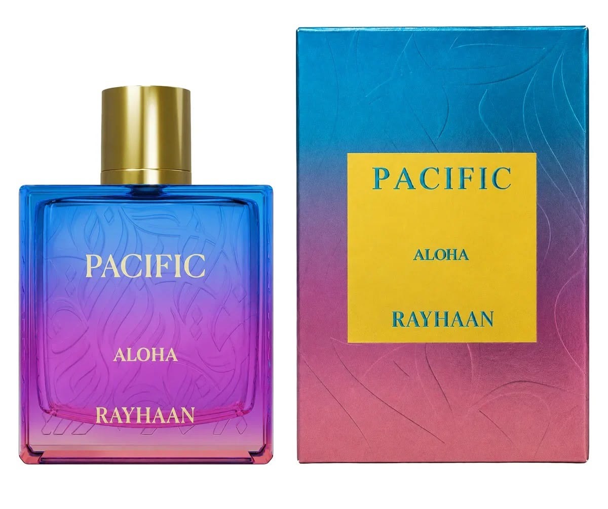 Rayhaan Pacific Aura Eau de Parfum 100ml sealed bottle for men