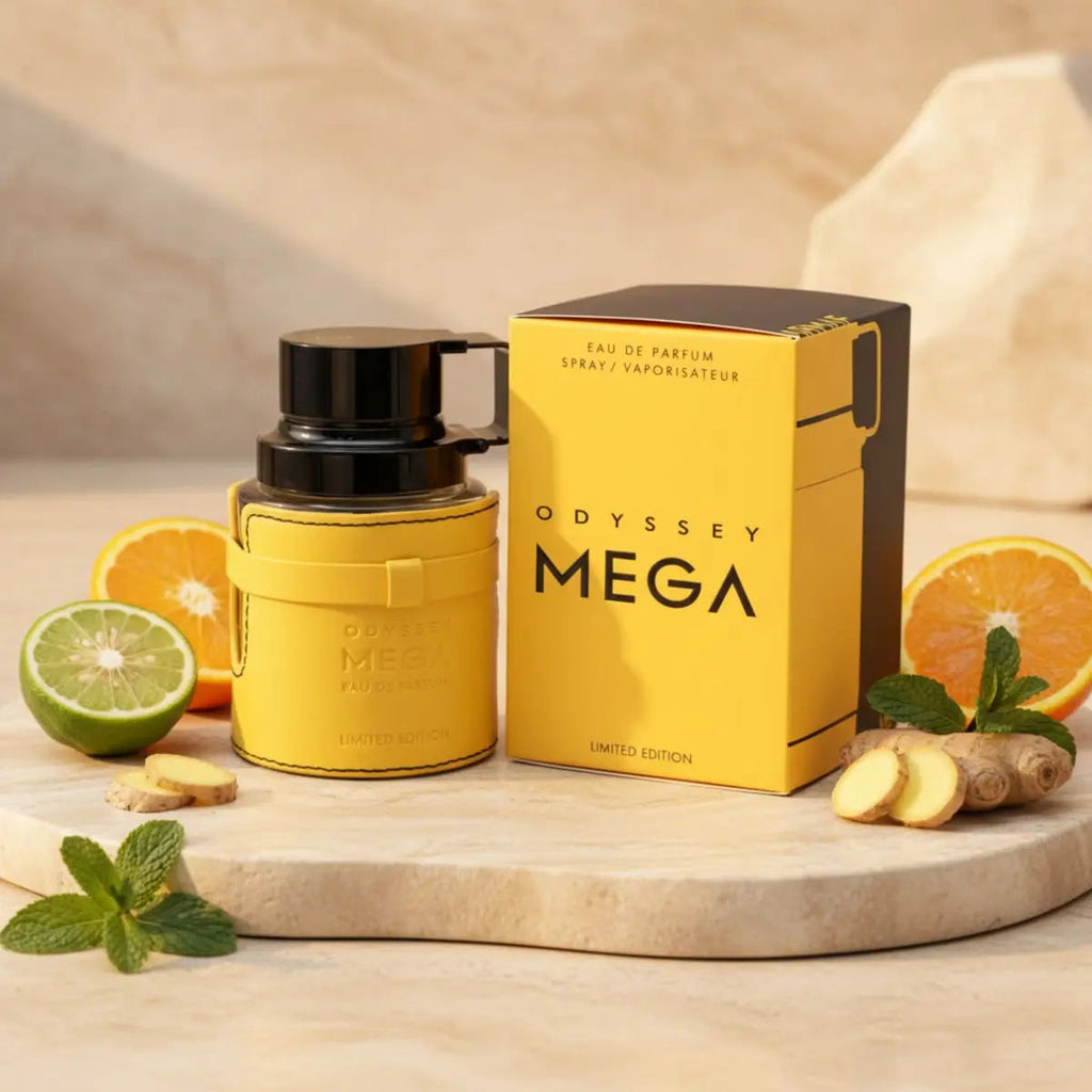 Armaf Odyssey Mega EDP for Men 3.4 oz – Long Lasting Woody Cologne HorizonHub Store
