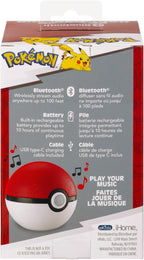 Pokémon Poké Ball Bluetooth Speaker – Portable Rechargeable Wireless Speaker