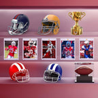 Magnetic Card Holders 35pt 8-Pack – Clear Acrylic Case for Trading Cards