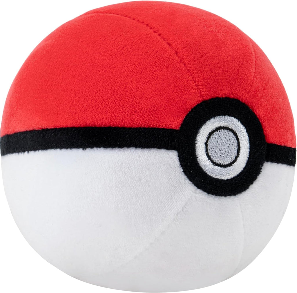 Pokémon Poké Ball Plush 4-Pack – Soft Mini Ball Plush Set for Kids