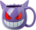Pokémon Gengar 3D sculpted 20 oz ceramic mug with tongue-out face design
