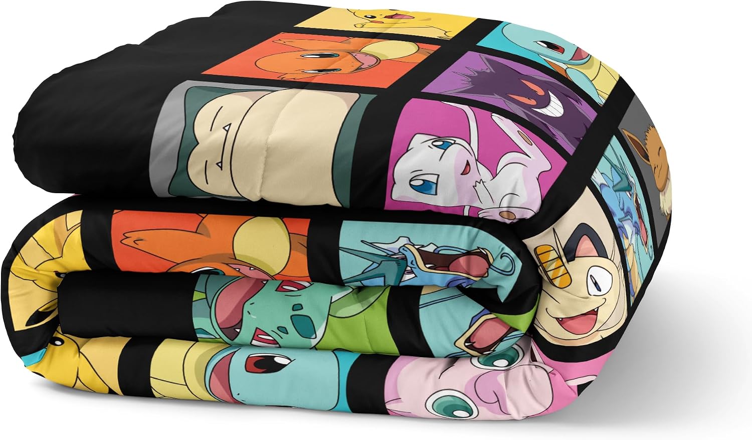 Pokémon Twin Bedding Set 4-Piece – Comforter, Sheets & Pillowcase for Kids