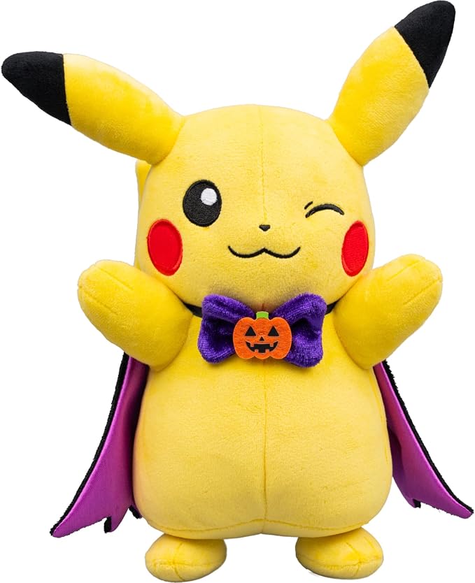 Pokémon Pikachu Plush 8-Inch – Soft Cuddly Collectible Stuffed Toy