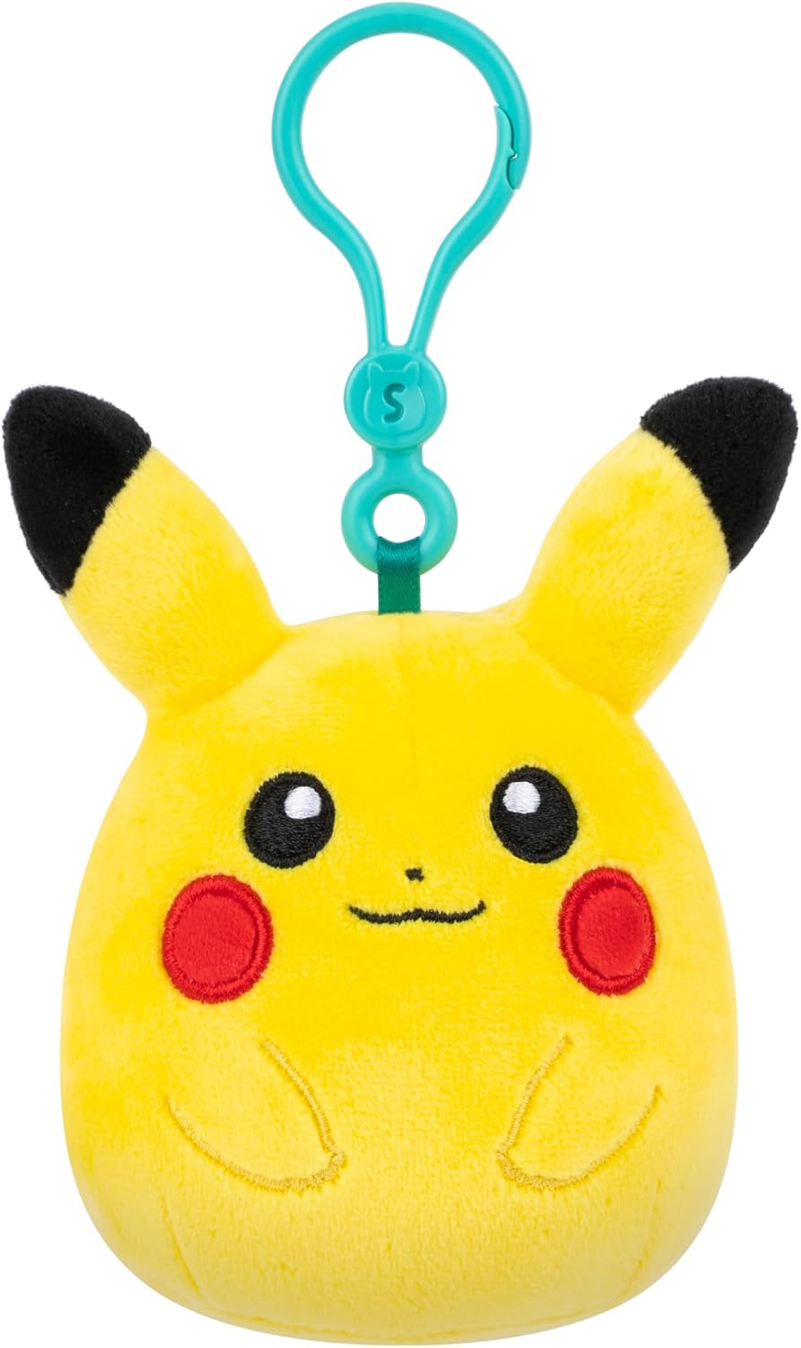 Pokémon Squishmallows Teddiursa Plush Clip – Soft Collectible Clip-On Toy