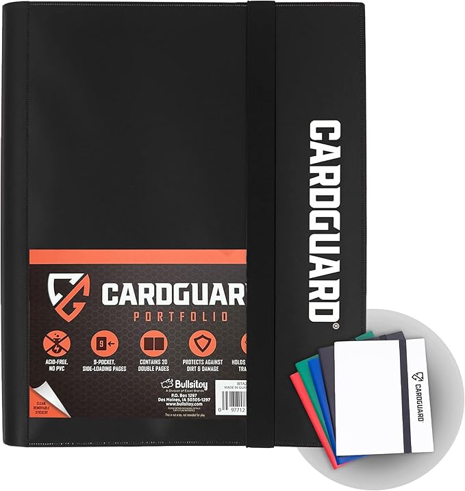 360 Pocket Card Binder – 9-Pocket Side-Loading TCG & Sports Card Album