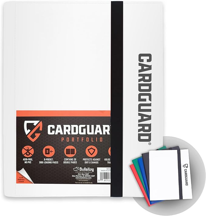 360 Pocket Card Binder – 9-Pocket Side-Loading TCG & Sports Card Album
