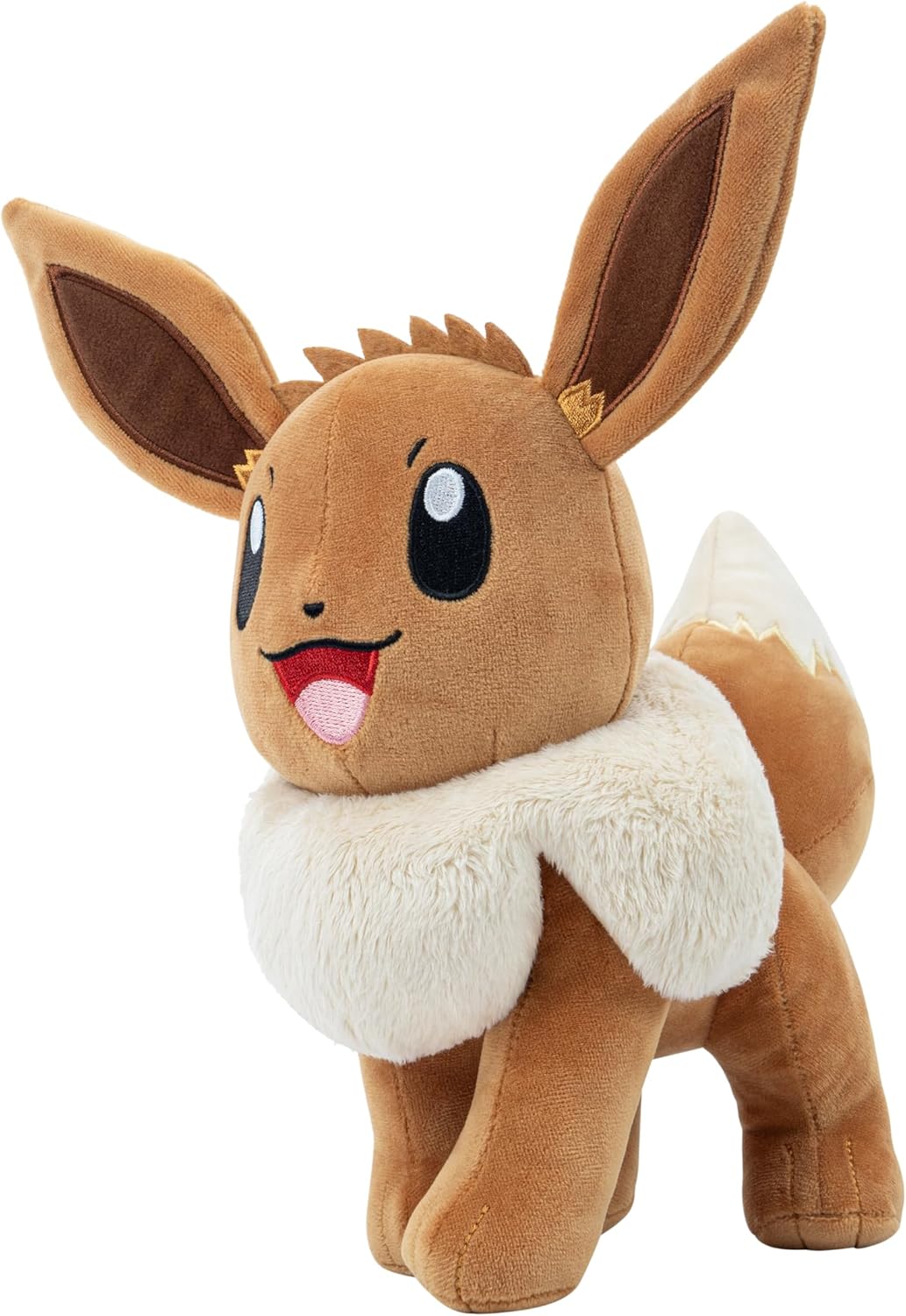 Pokémon Eevee Plush 12-Inch – Soft Cuddly Collectible Stuffed Animal (Eevee)