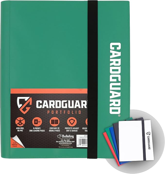 360 Pocket Card Binder – 9-Pocket Side-Loading TCG & Sports Card Album