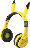 Pokémon Pikachu yellow over-ear Bluetooth wireless headphones for kids with microphone