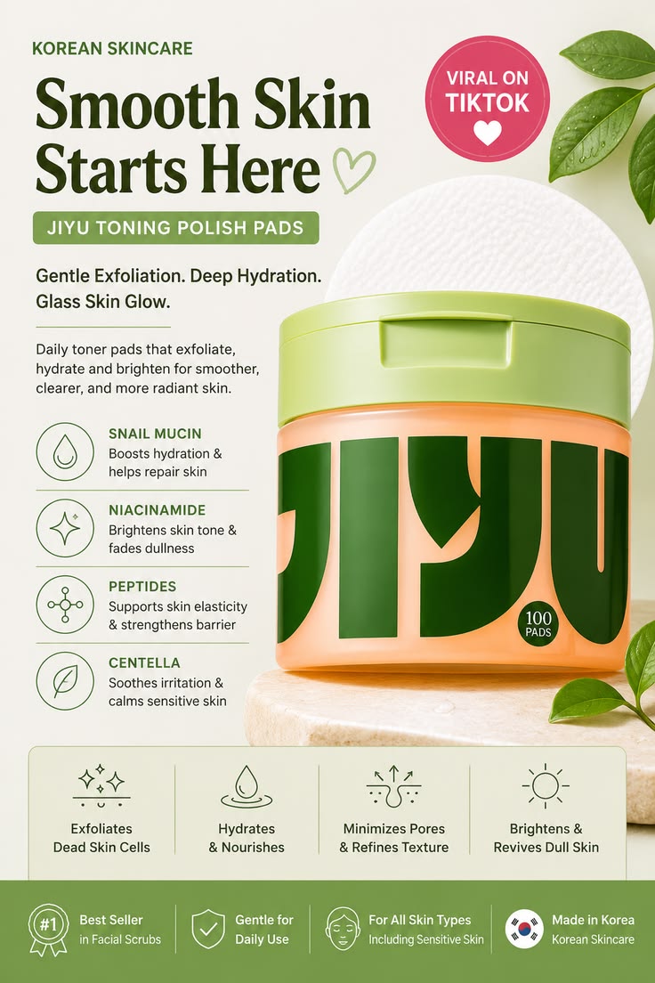 Korean Toner Pads | Exfoliating Facial Pads for Brightening & Fine Lines Stylish Shop