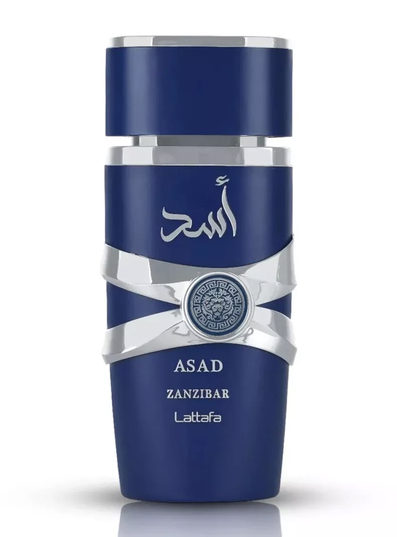 Lattafa Asad Zanzibar EDP 3.4 oz – Men's Fresh Woody Cologne 100ml