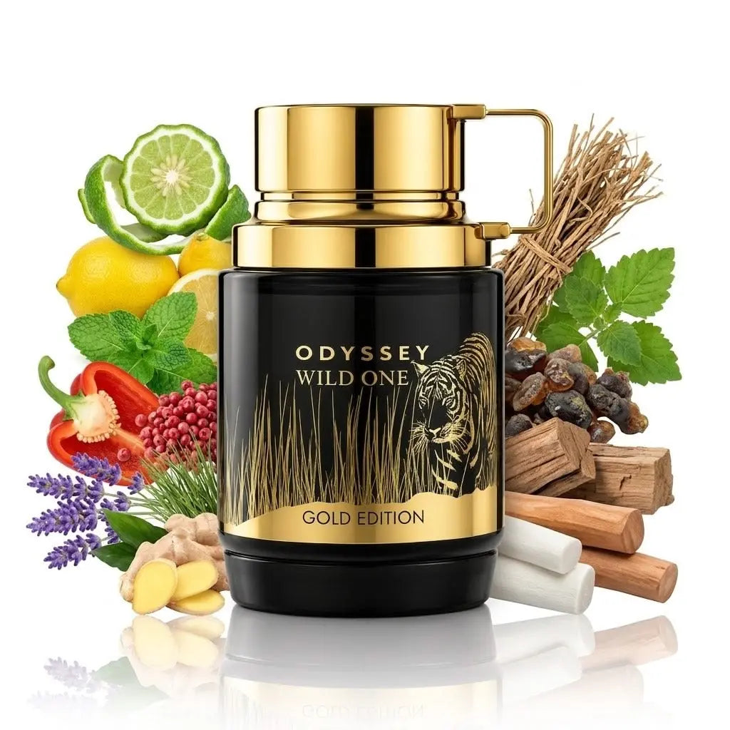 Armaf Wild One Gold Edition EDP 3.4 oz – Men's Warm Woody Cologne HorizonHub Store