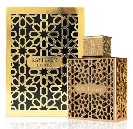 Rayhaan Elixir Eau de Parfum spray bottle 3.4 oz 100ml unisex fragrance