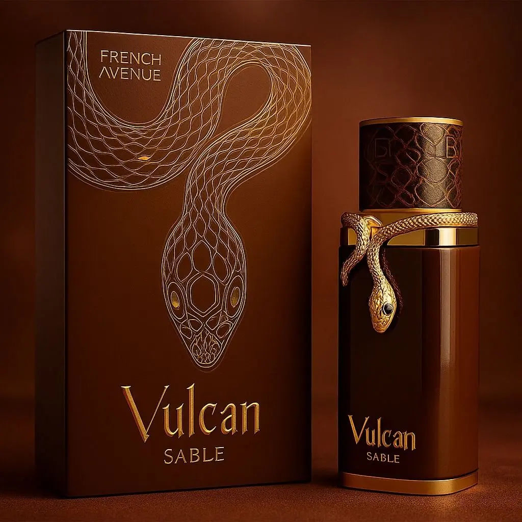 French Avenue Vulcan Sable Eau de Parfum spray bottle 3.4 oz unisex fragrance